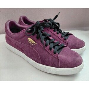 Puma Suede Classic 356568-64 Italian Purple Athletic Sneakers Men's Size 8.5